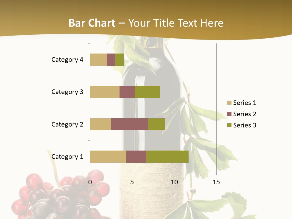 Expensive Alcoholic Claret PowerPoint Template
