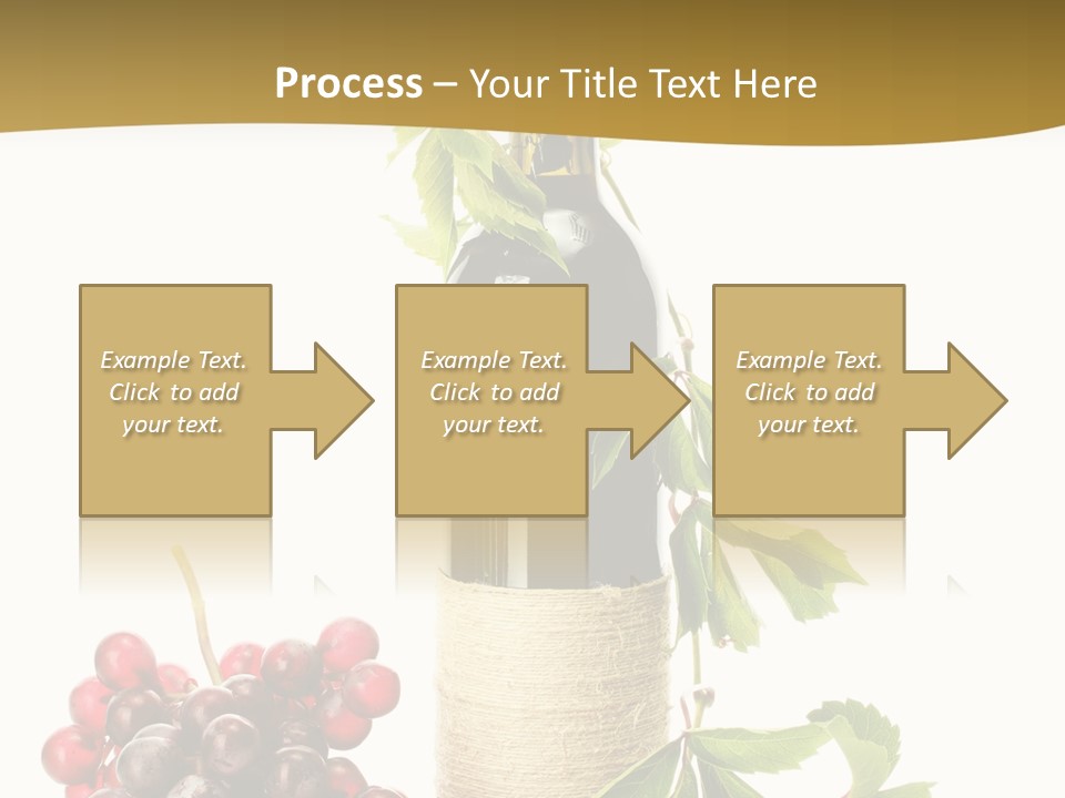 Expensive Alcoholic Claret PowerPoint Template