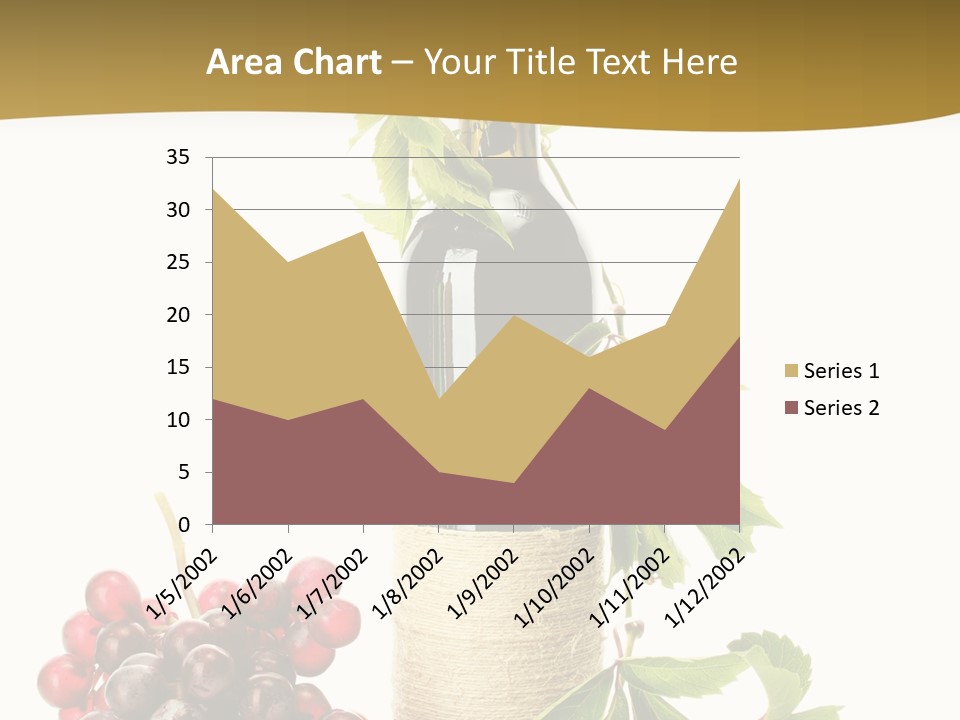 Expensive Alcoholic Claret PowerPoint Template