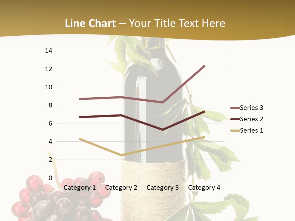 Expensive Alcoholic Claret PowerPoint Template