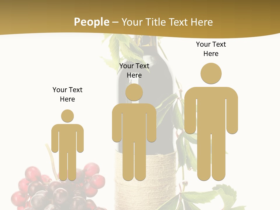 Expensive Alcoholic Claret PowerPoint Template