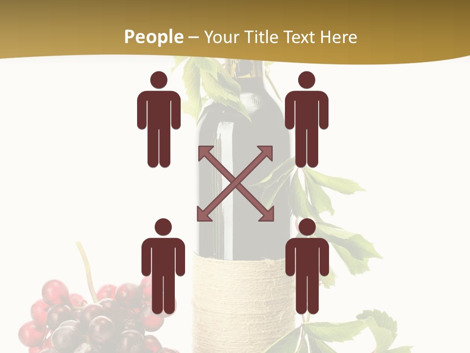 Expensive Alcoholic Claret PowerPoint Template