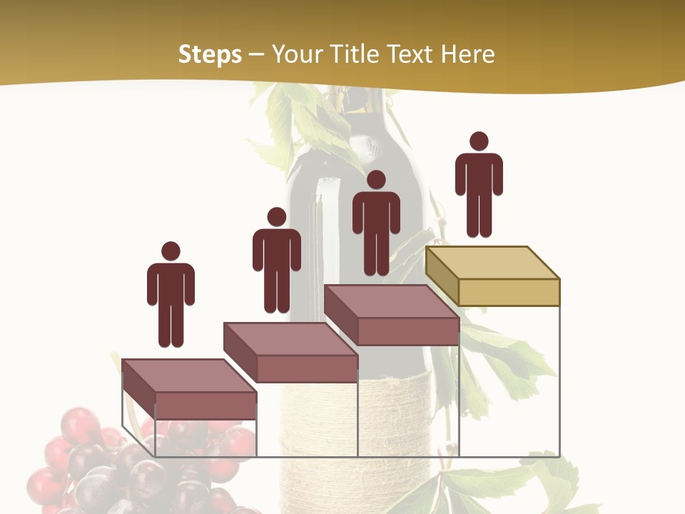 Expensive Alcoholic Claret PowerPoint Template