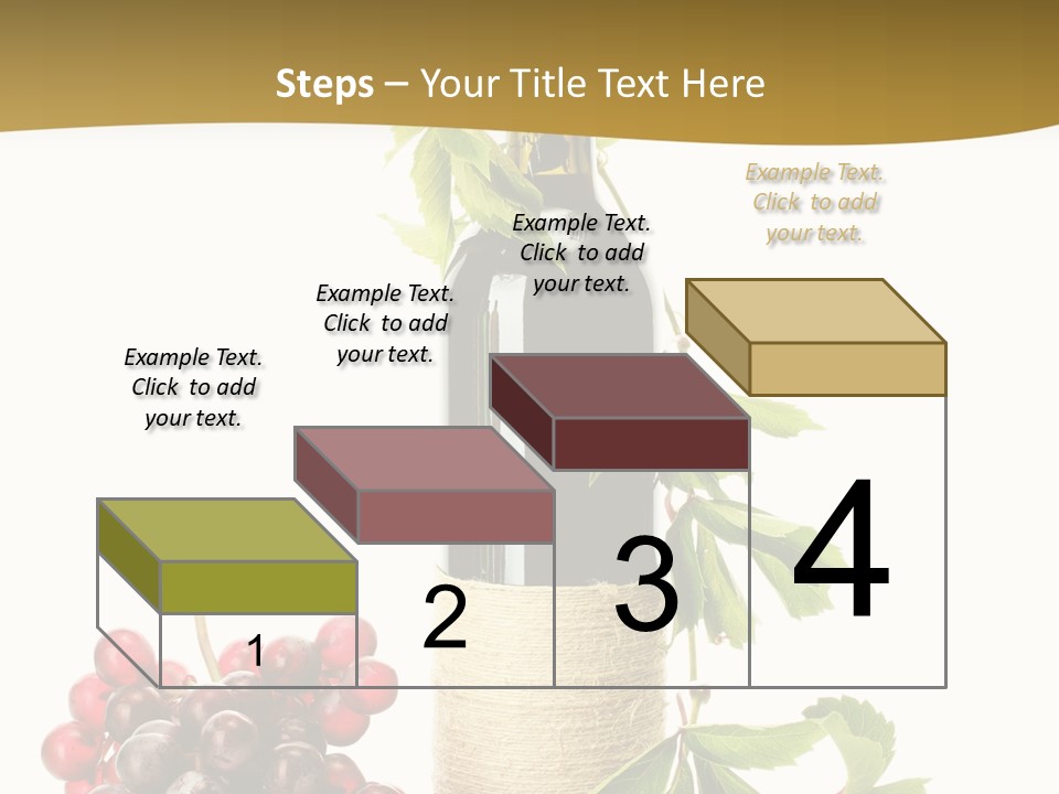 Expensive Alcoholic Claret PowerPoint Template