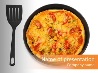 Hot Pizza Aroma PowerPoint Template