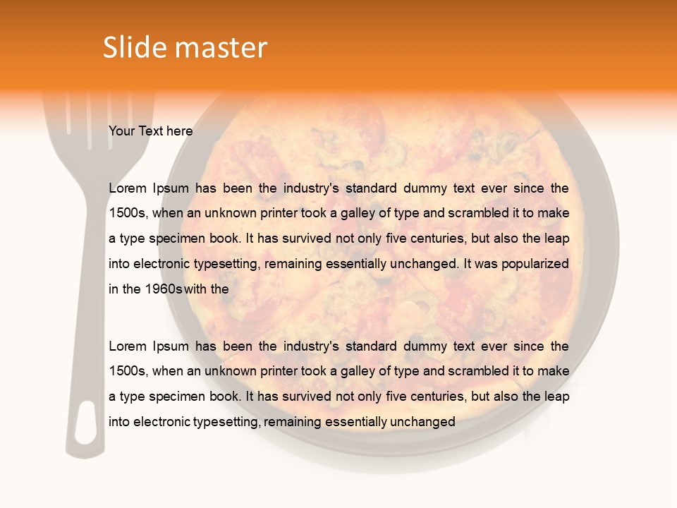 Hot Pizza Aroma PowerPoint Template