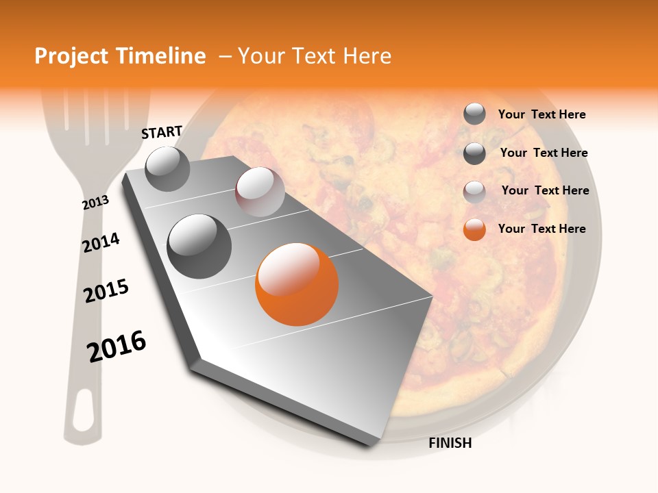 Hot Pizza Aroma PowerPoint Template