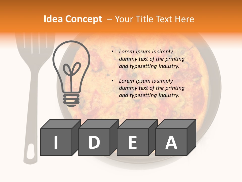 Hot Pizza Aroma PowerPoint Template