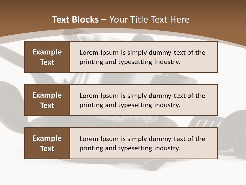 Item Dinner Home PowerPoint Template