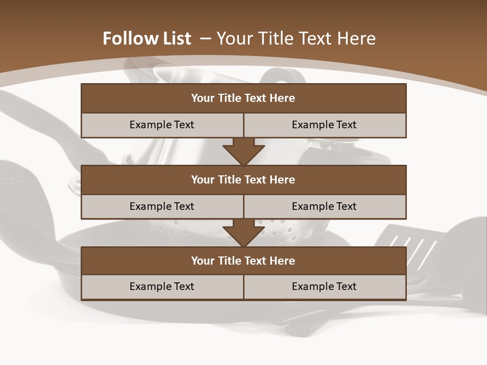 Item Dinner Home PowerPoint Template
