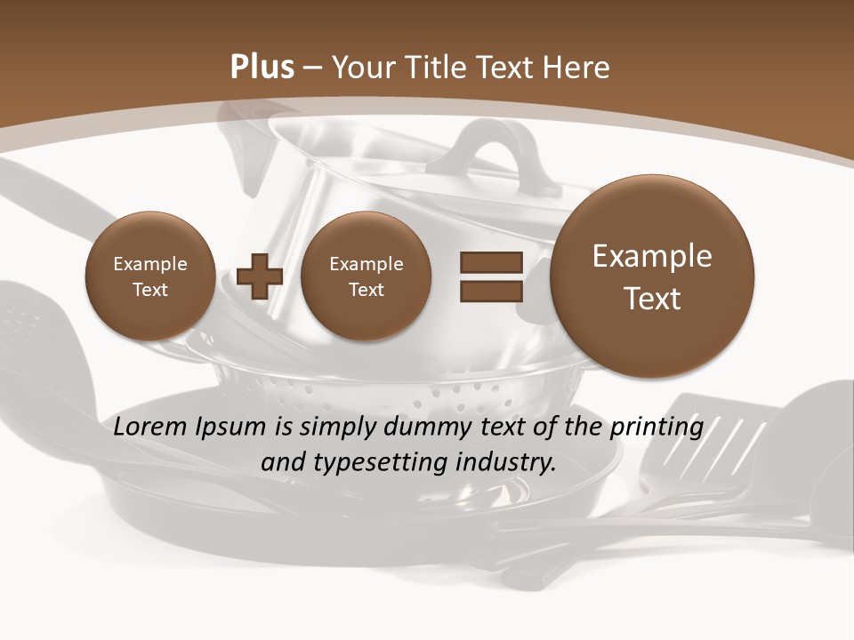 Item Dinner Home PowerPoint Template