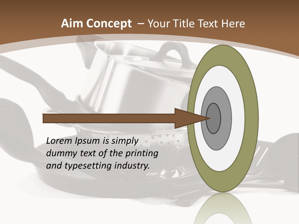 Item Dinner Home PowerPoint Template