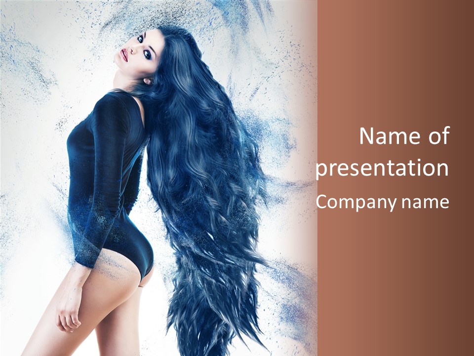 Cute Skin One PowerPoint Template