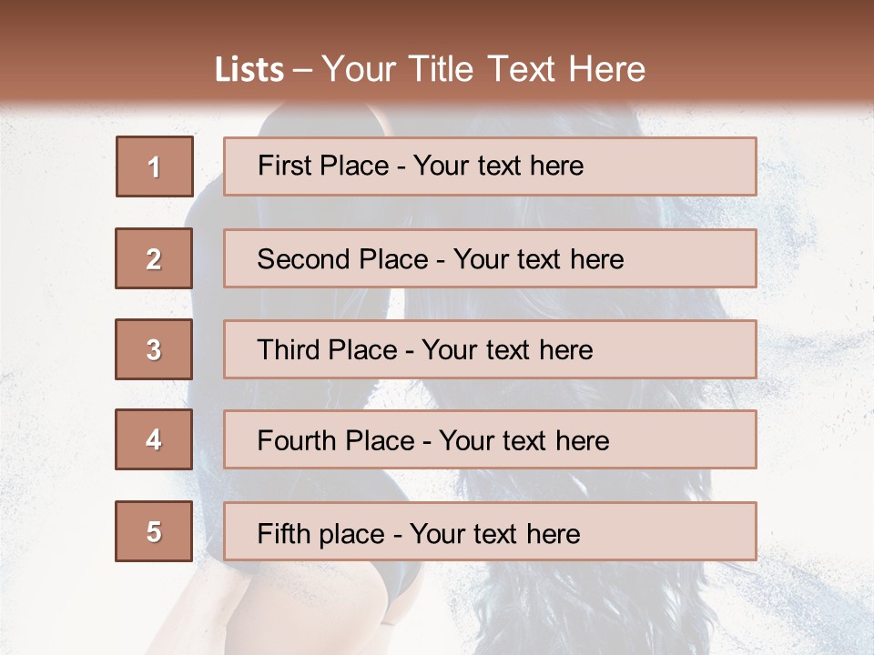 Cute Skin One PowerPoint Template