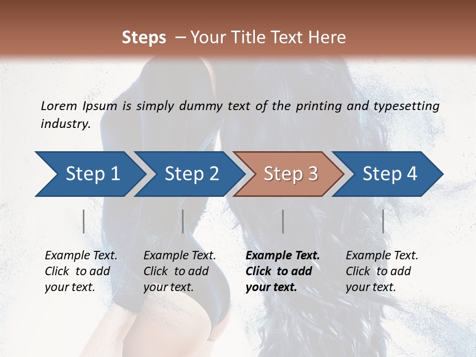Cute Skin One PowerPoint Template