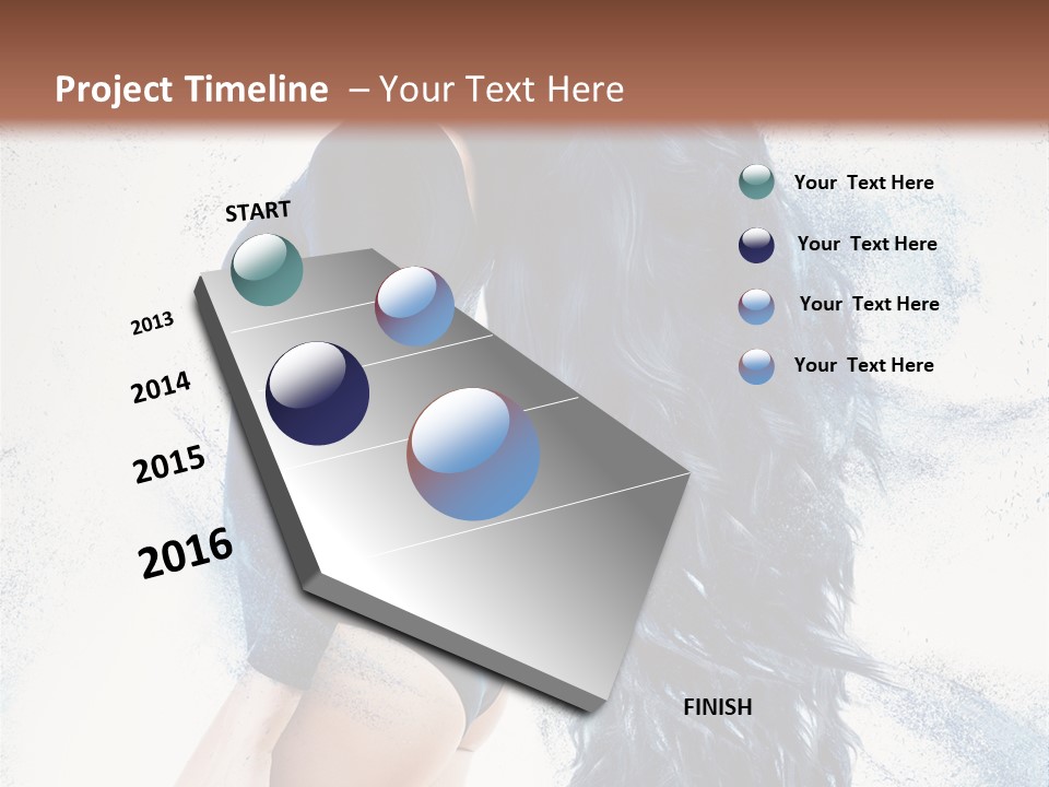Cute Skin One PowerPoint Template