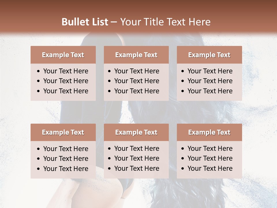 Cute Skin One PowerPoint Template