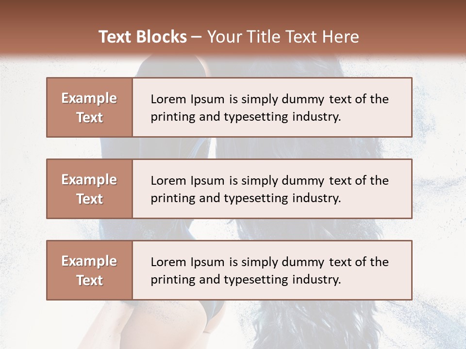 Cute Skin One PowerPoint Template