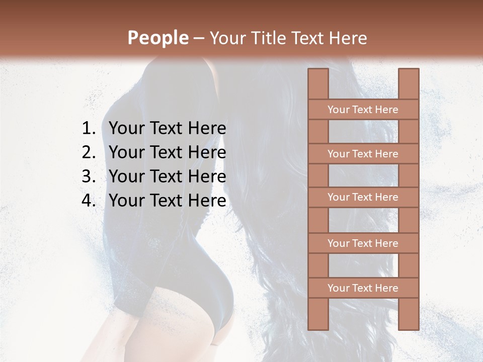 Cute Skin One PowerPoint Template