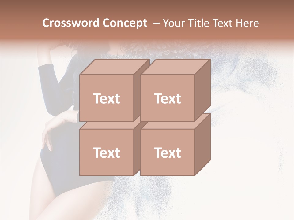 Healthy Blue Young PowerPoint Template
