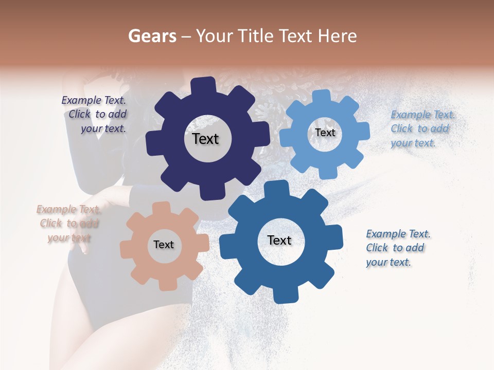 Healthy Blue Young PowerPoint Template