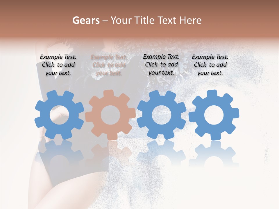 Healthy Blue Young PowerPoint Template