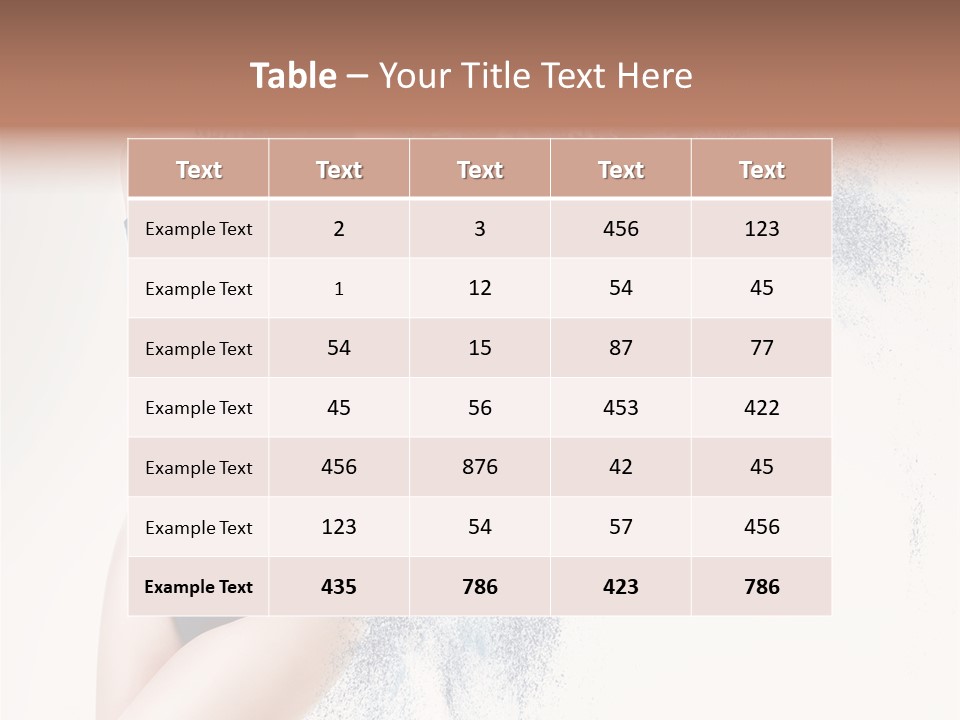 Healthy Blue Young PowerPoint Template