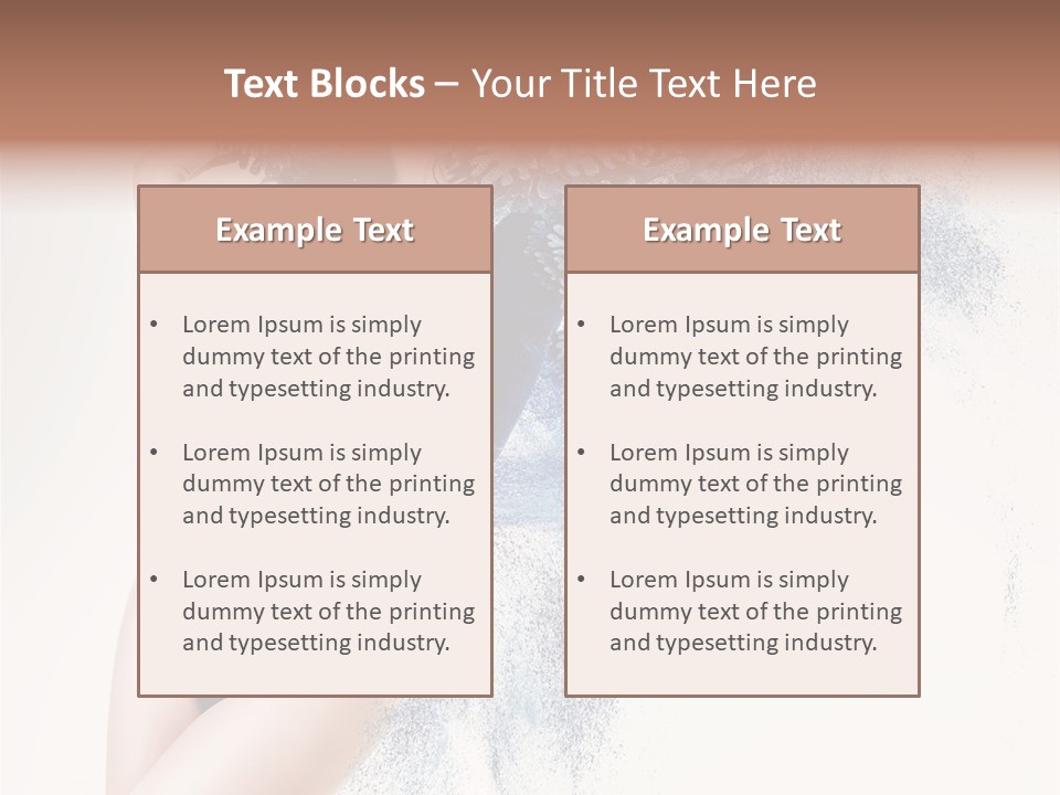 Healthy Blue Young PowerPoint Template