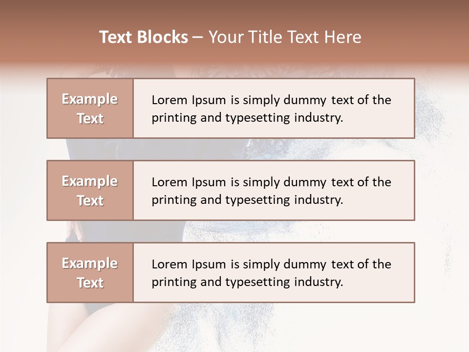 Healthy Blue Young PowerPoint Template