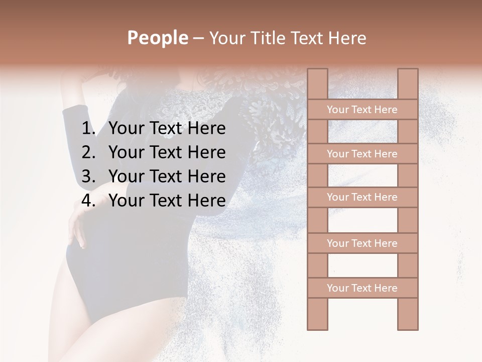 Healthy Blue Young PowerPoint Template