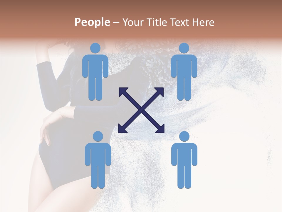 Healthy Blue Young PowerPoint Template