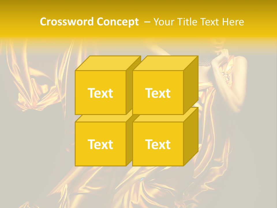 Beauty Model Girl PowerPoint Template