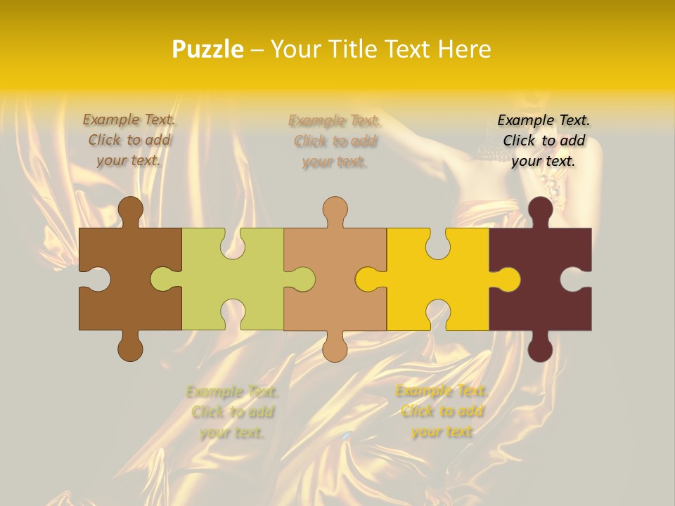 Beauty Model Girl PowerPoint Template