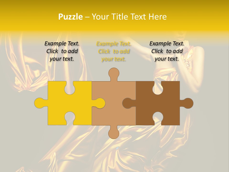 Beauty Model Girl PowerPoint Template