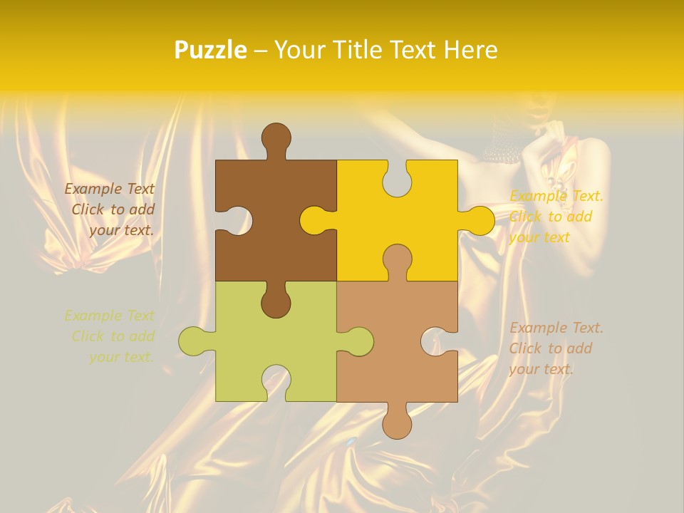 Beauty Model Girl PowerPoint Template