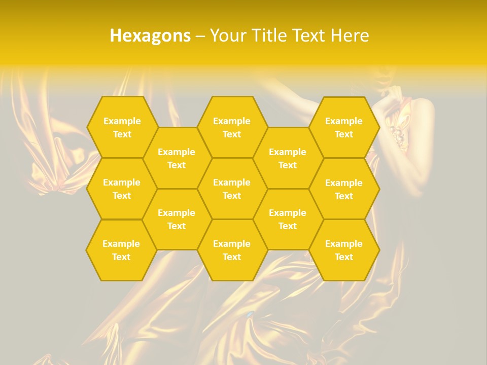 Beauty Model Girl PowerPoint Template