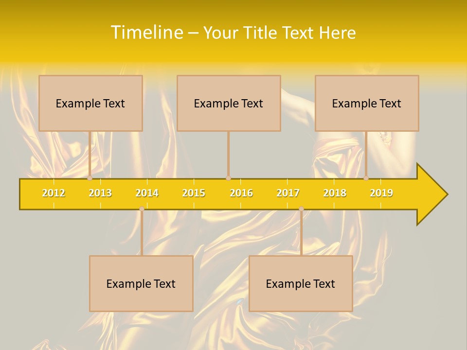Beauty Model Girl PowerPoint Template
