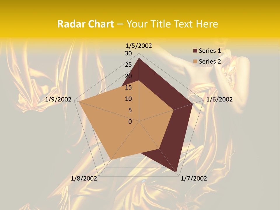 Beauty Model Girl PowerPoint Template