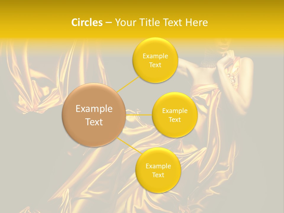 Beauty Model Girl PowerPoint Template