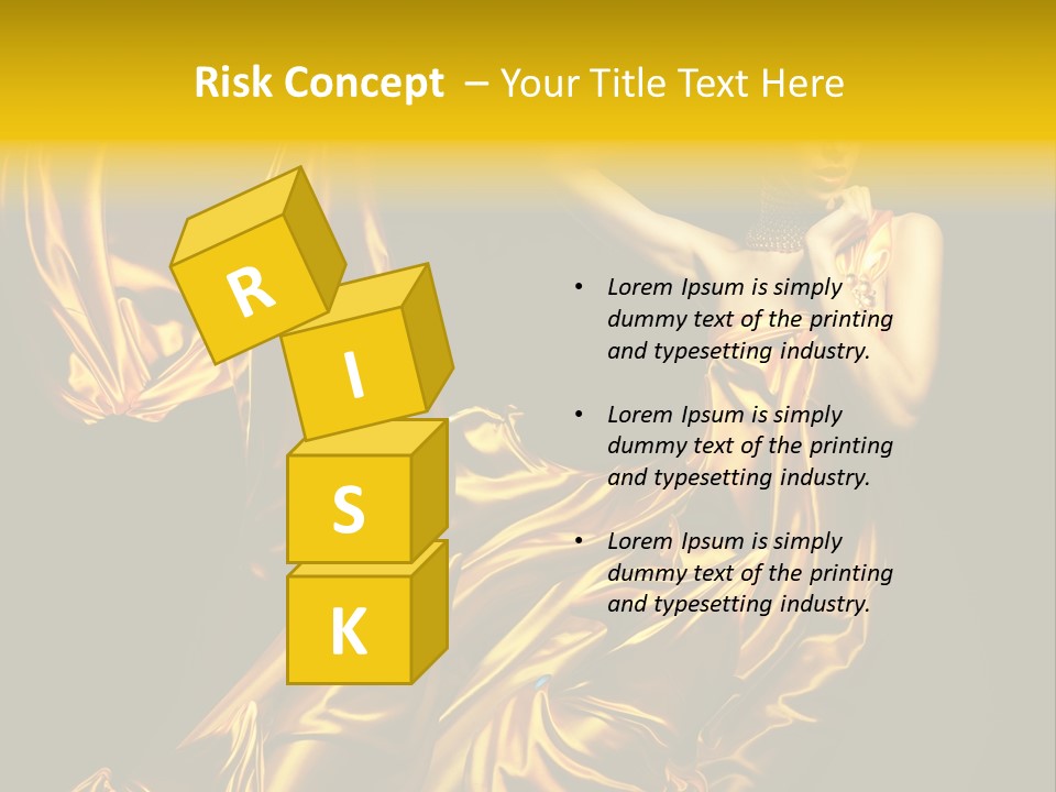 Beauty Model Girl PowerPoint Template