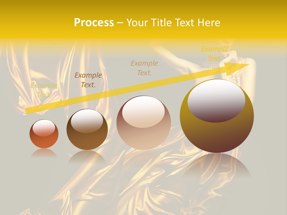 Beauty Model Girl PowerPoint Template