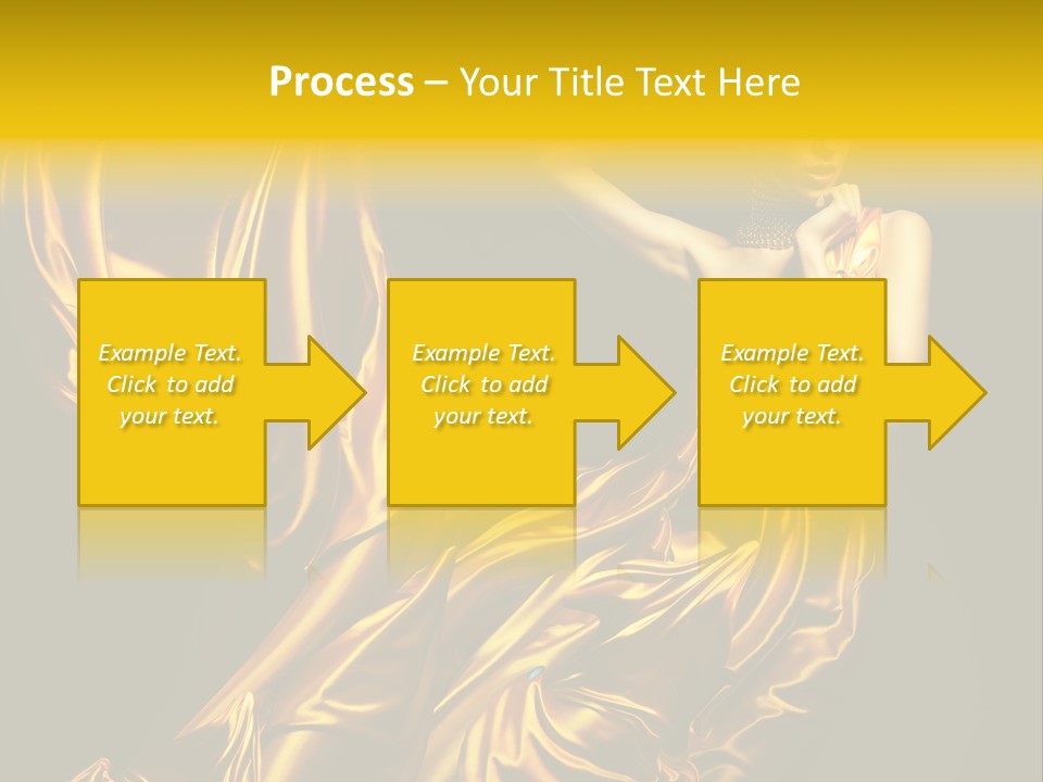 Beauty Model Girl PowerPoint Template