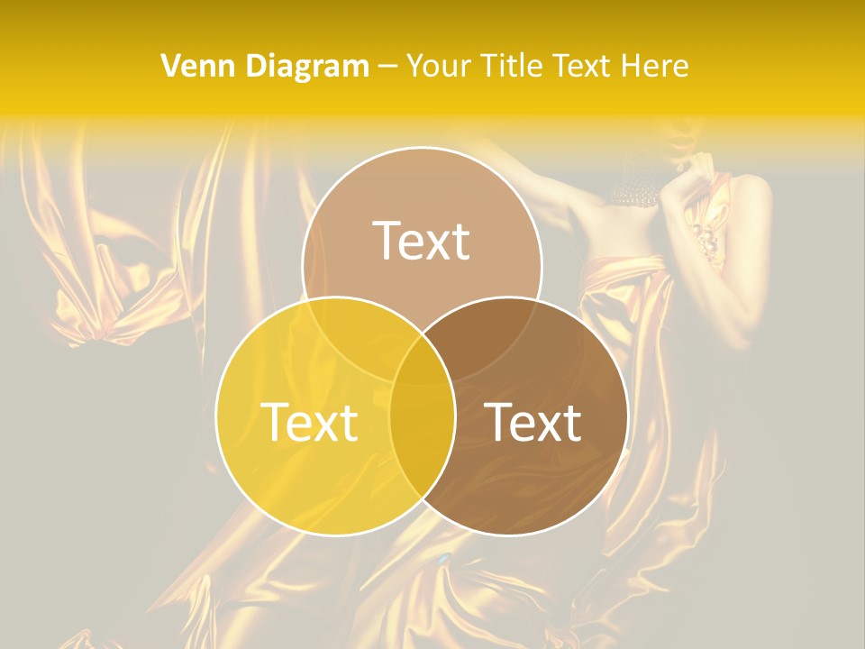 Beauty Model Girl PowerPoint Template