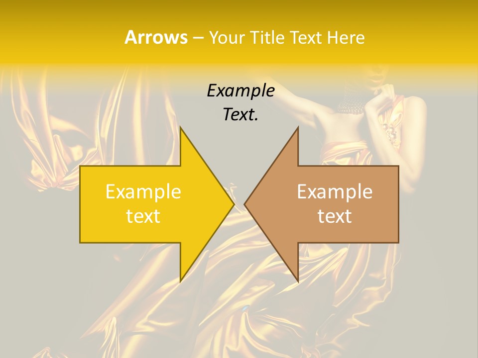 Beauty Model Girl PowerPoint Template