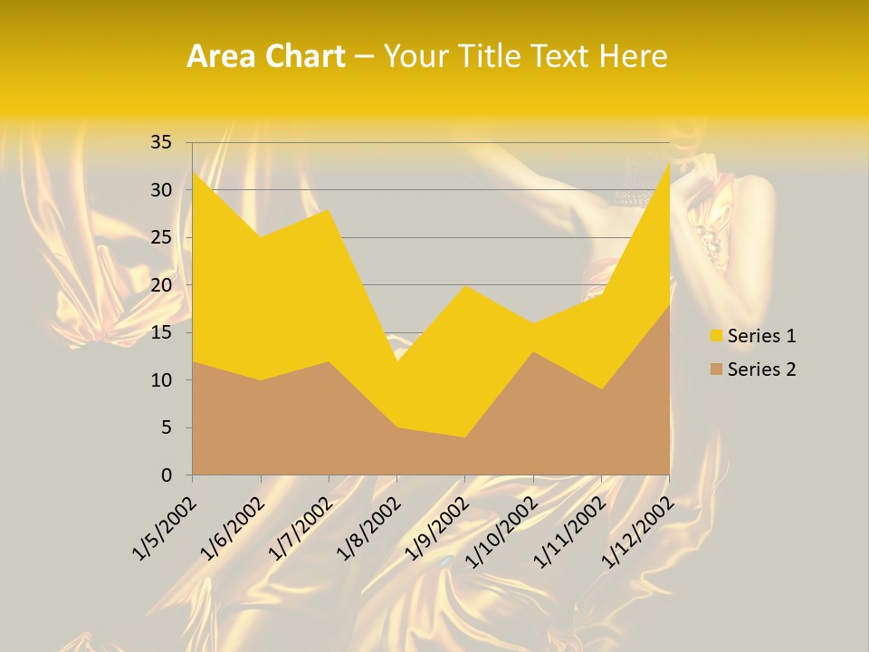 Beauty Model Girl PowerPoint Template