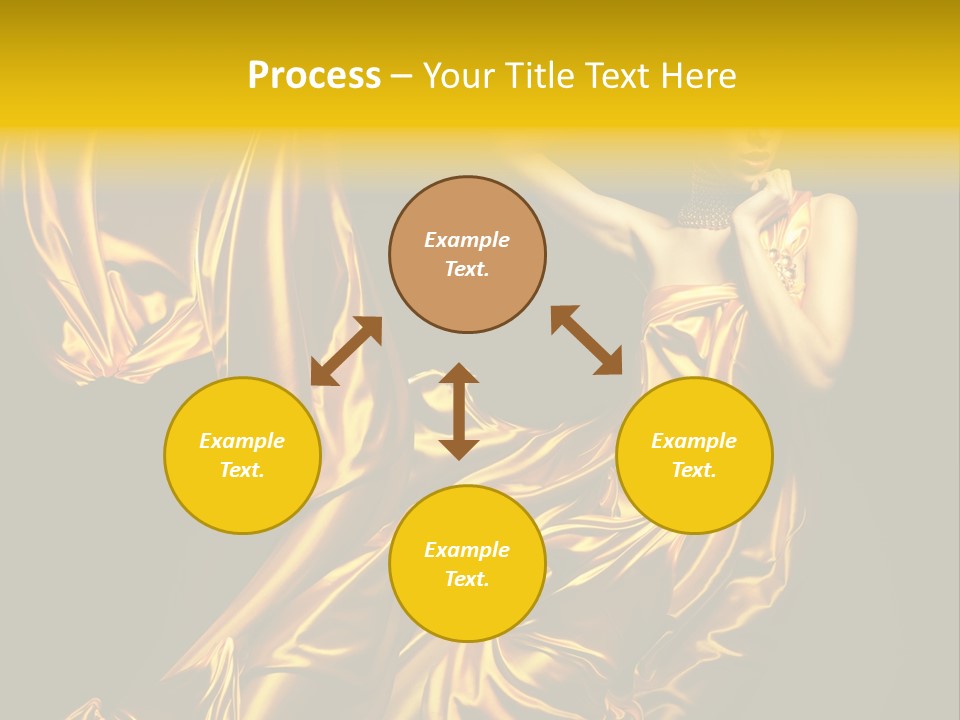 Beauty Model Girl PowerPoint Template