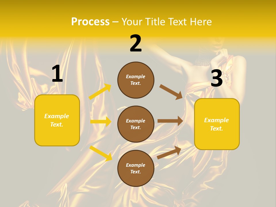 Beauty Model Girl PowerPoint Template