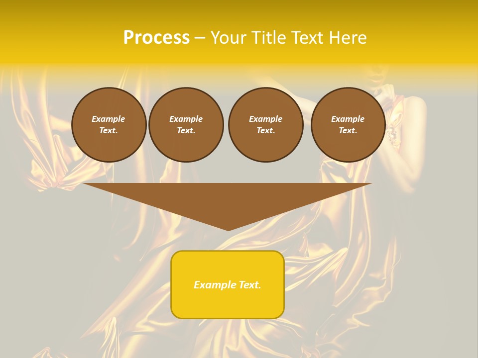 Beauty Model Girl PowerPoint Template