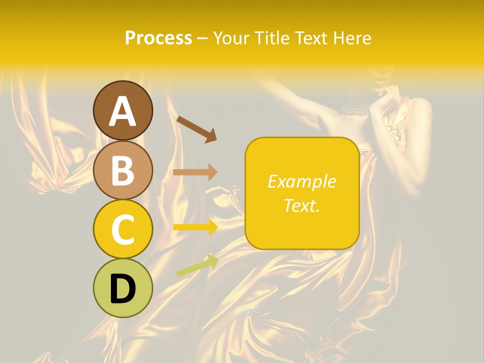 Beauty Model Girl PowerPoint Template