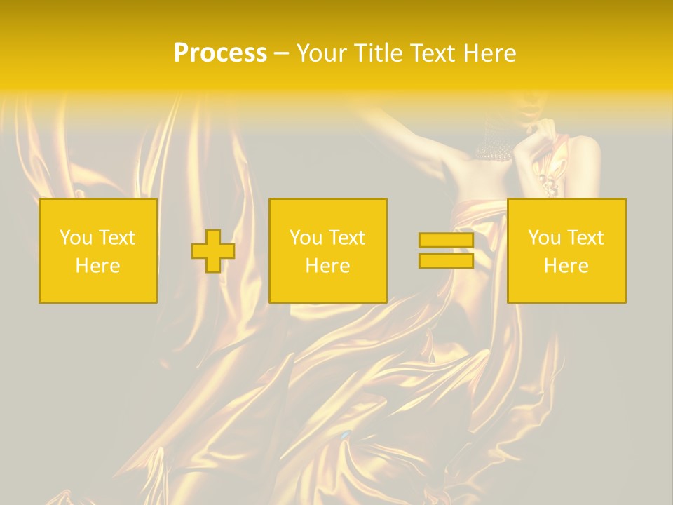 Beauty Model Girl PowerPoint Template